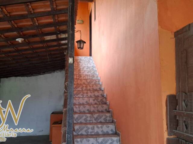 Escada para casa superior